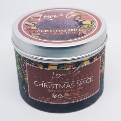 Christmas Spice Soy Tin Candle