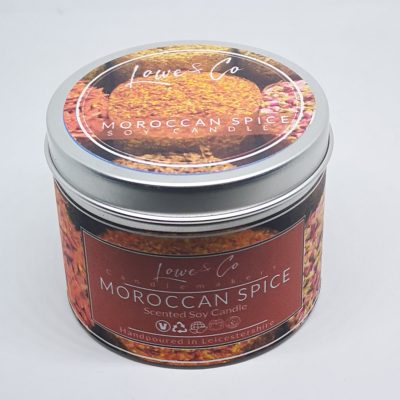 Moroccan Spice Soy Tin Candle